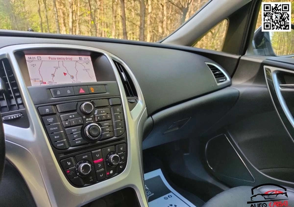 Opel Astra cena 29900 przebieg: 199381, rok produkcji 2011 z Kościerzyna małe 781